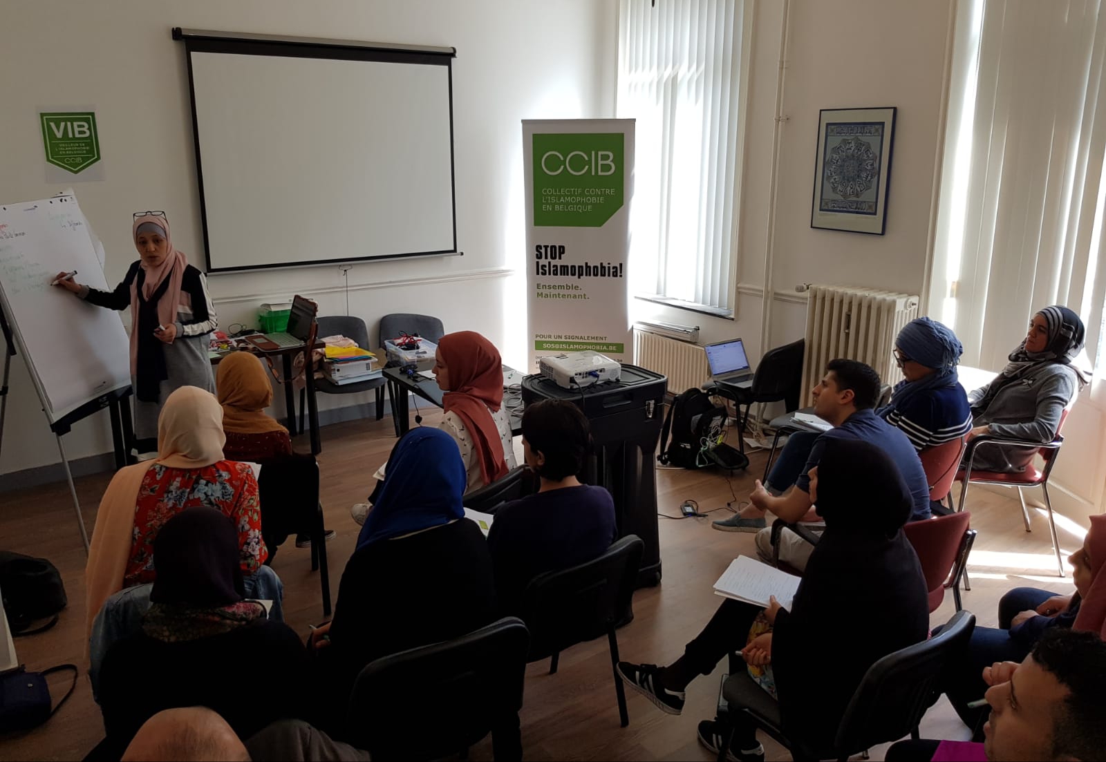 FORMATION DE VEILLEURS DE L’INTOLÉRANCE  ET DE L’ISLAMOPHOBIE EN BELGIQUE (VIB)
